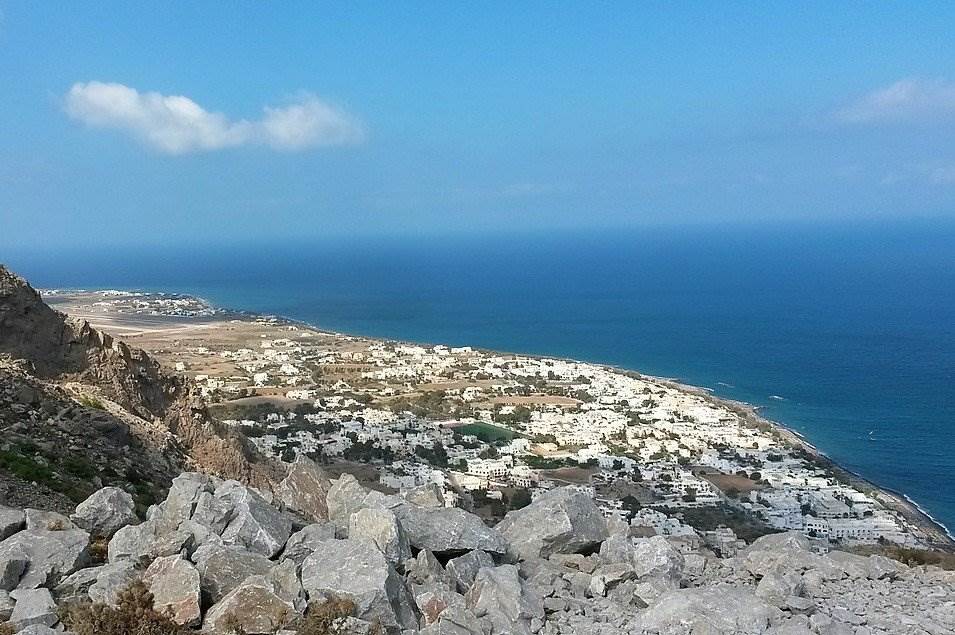 accommodation on santorini