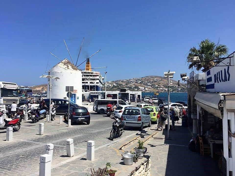 how to get to paros