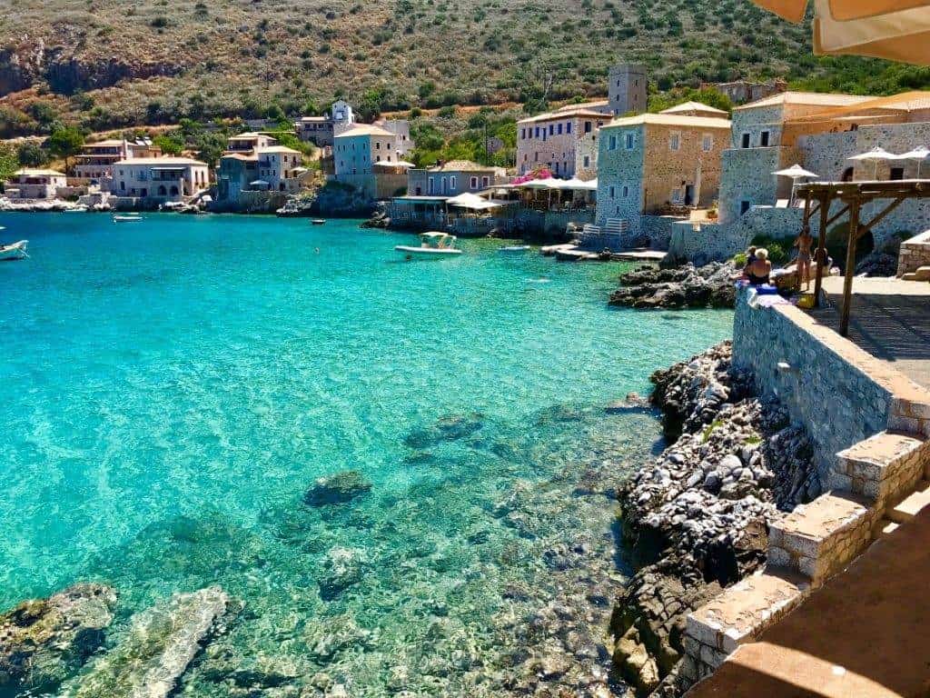 Limeni village romantic places in Greece