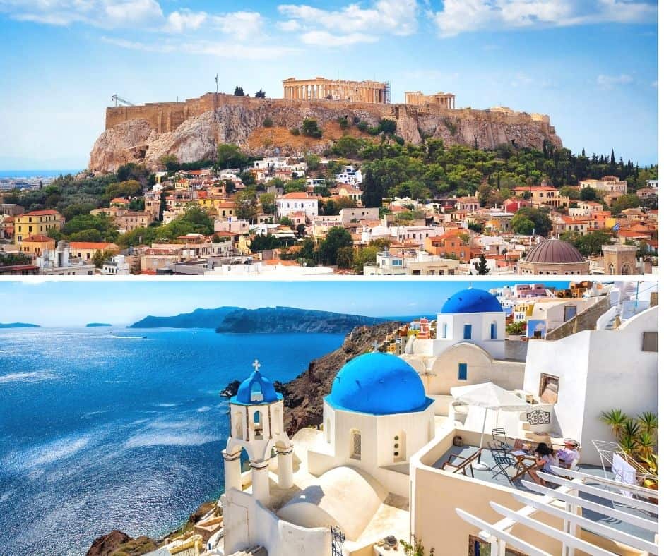 how to get to santorini