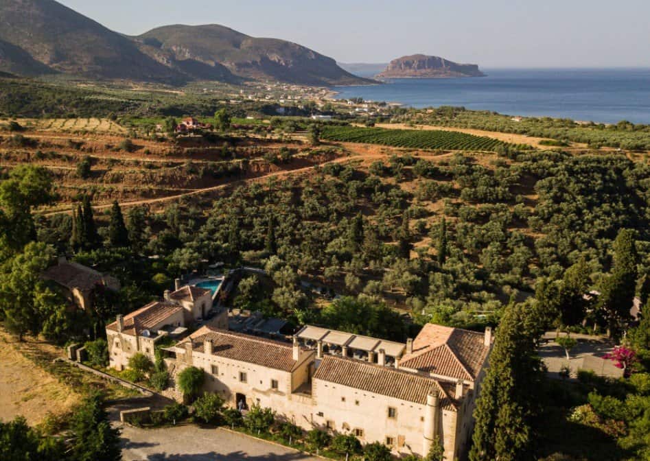 Kinsterna romantic places in Greece