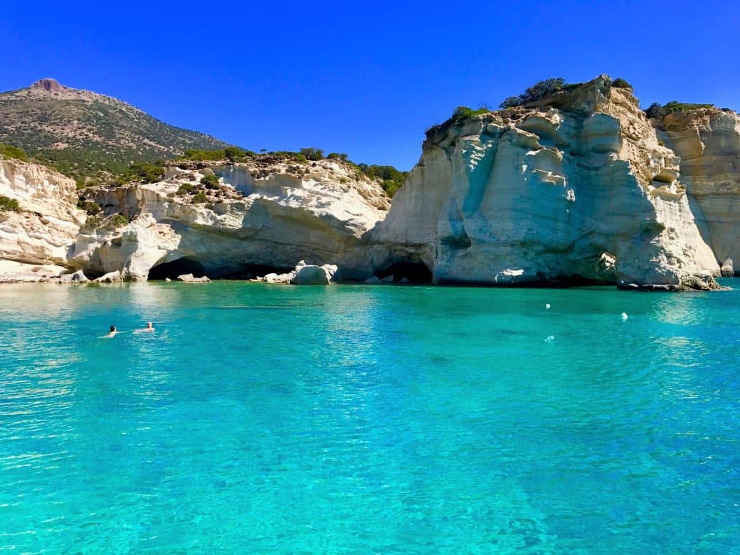 milos beaches