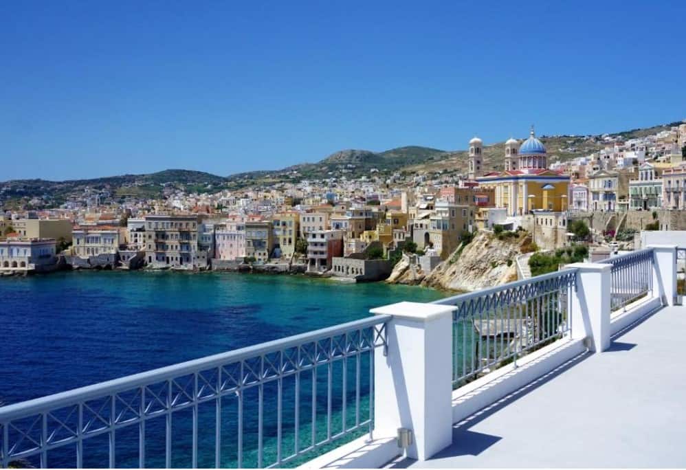 Pafsilipon Suites view Syros