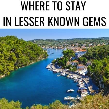 lesser known gems in greece places to stay in lesser known spots in greece