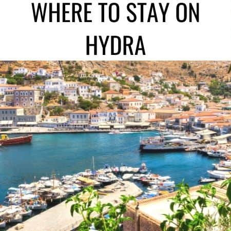 WHERE TO STAY ON HYDRA CRETE HOTELS