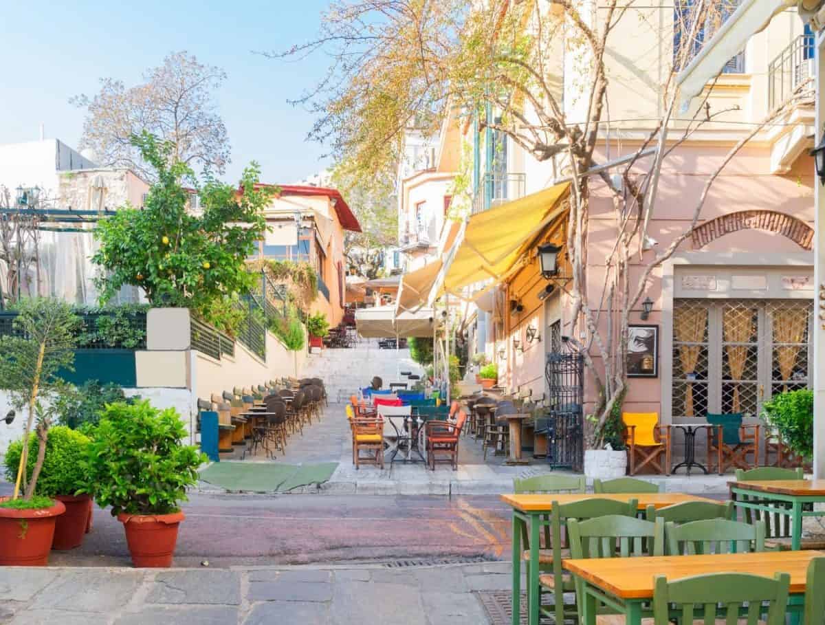 athens santorini mykonos