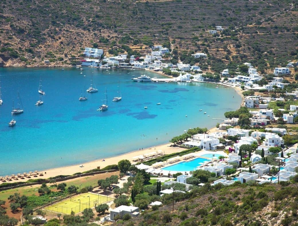 island hopping in the cyclades