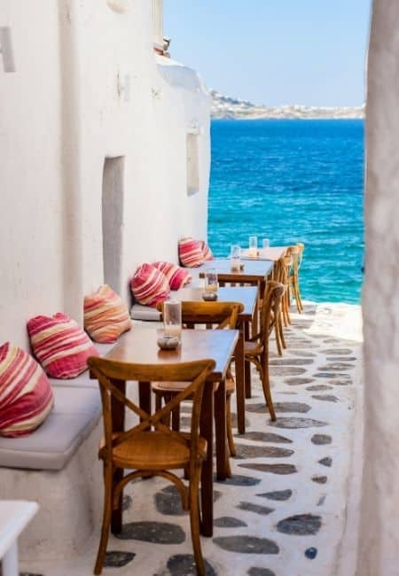 athens santorini mykonos