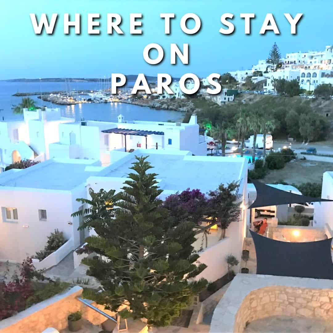 WHERE TO STAY ON PAROS