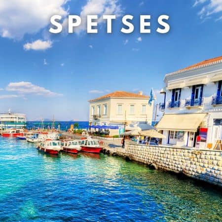 spetses saronic islands