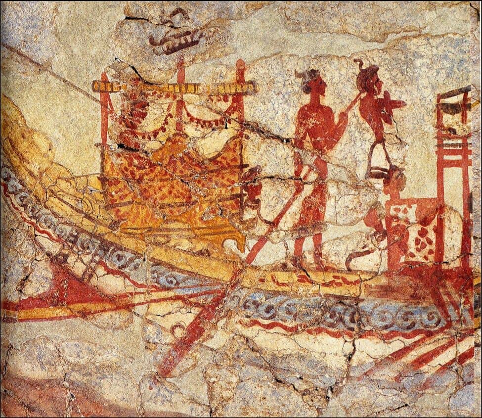 akrotiri archeology site