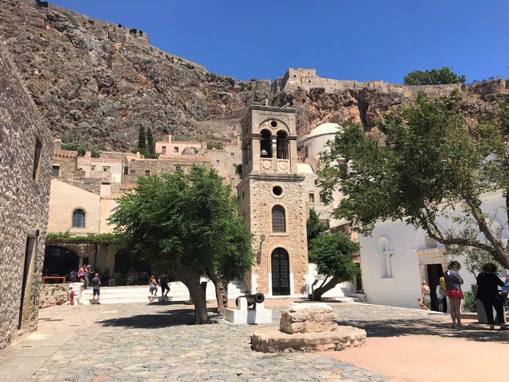 monemvasia castle