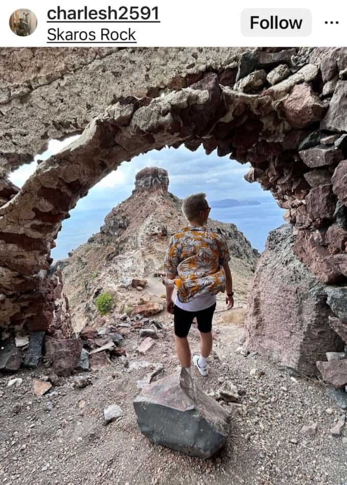 santorini instragram spots