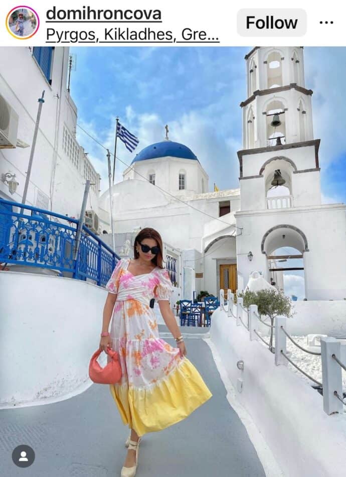 santorini instragram spots