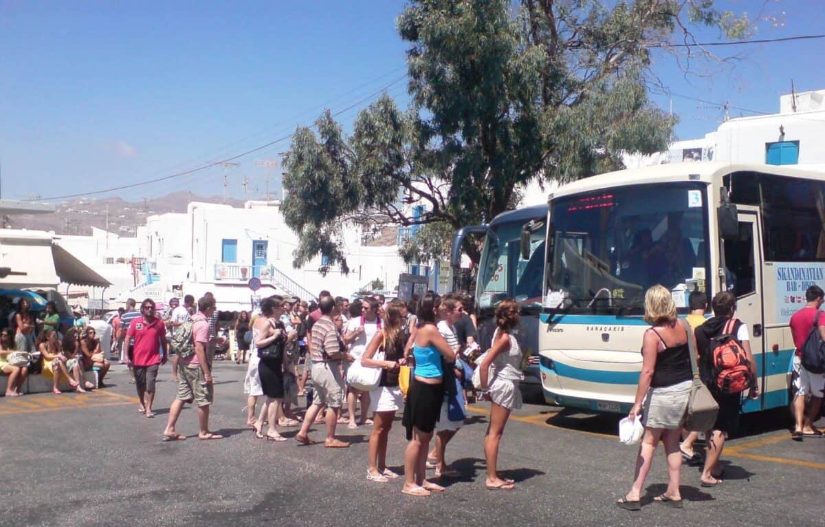 how to get around mykonos