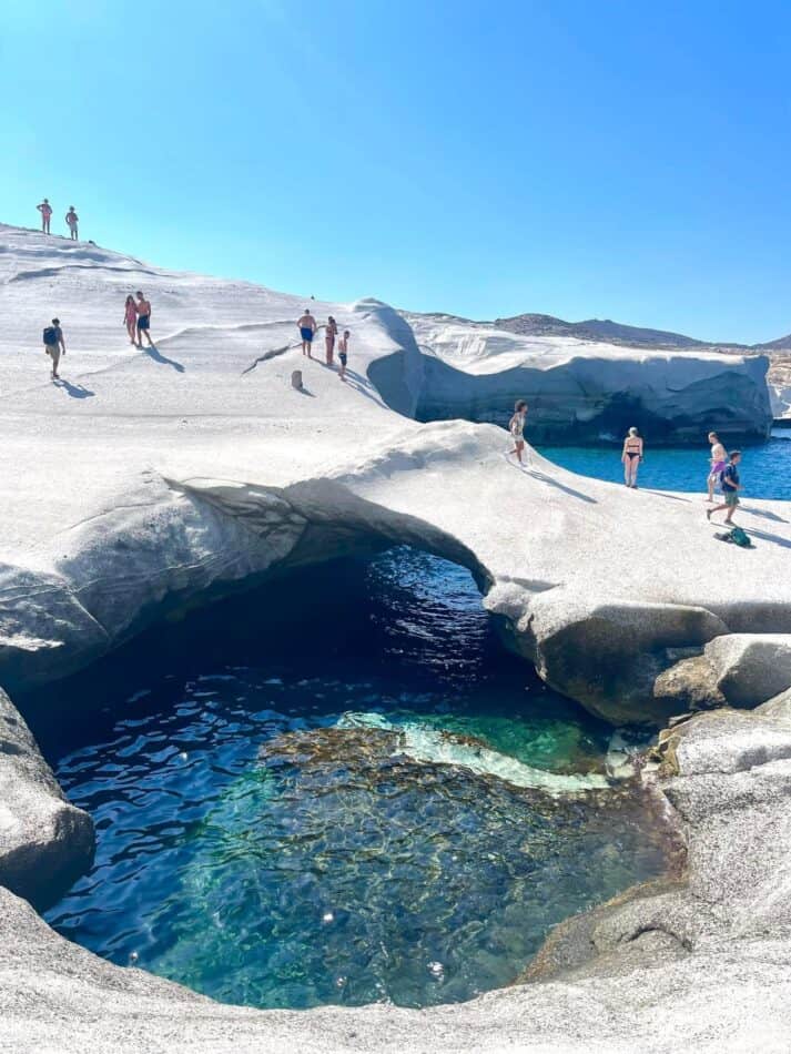 three weeks in Greece