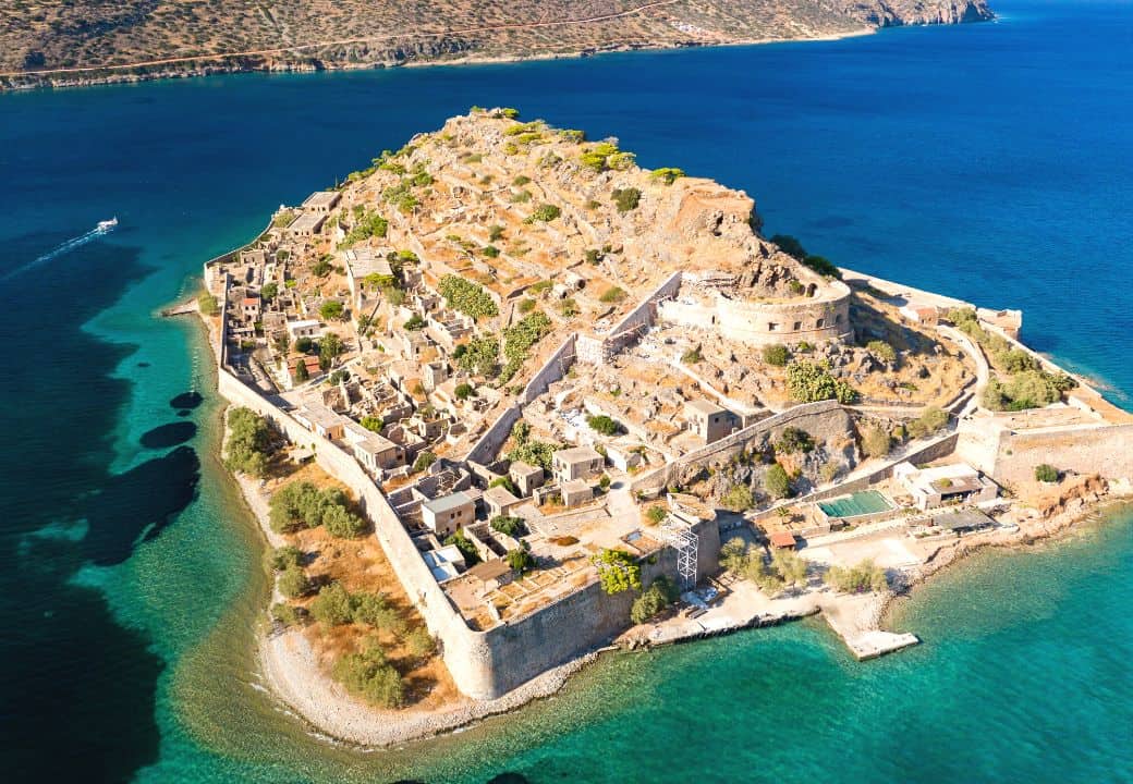 how to get to Spinalonga Island