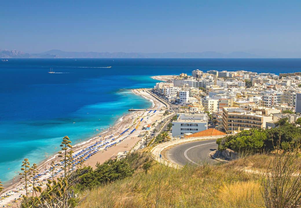 best beaches in Rhodes