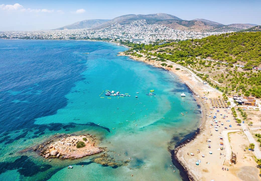 mainland greece beaches