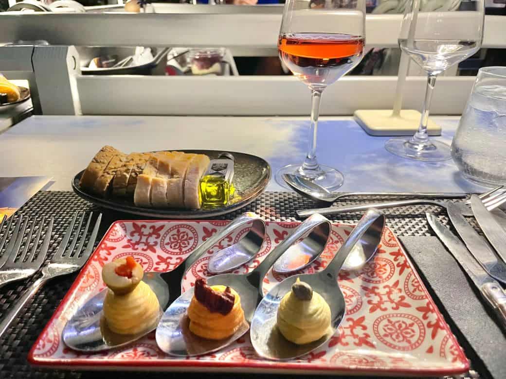 dinner in the sky Athens food