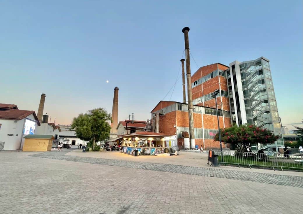 dinner in the sky athens technopolis