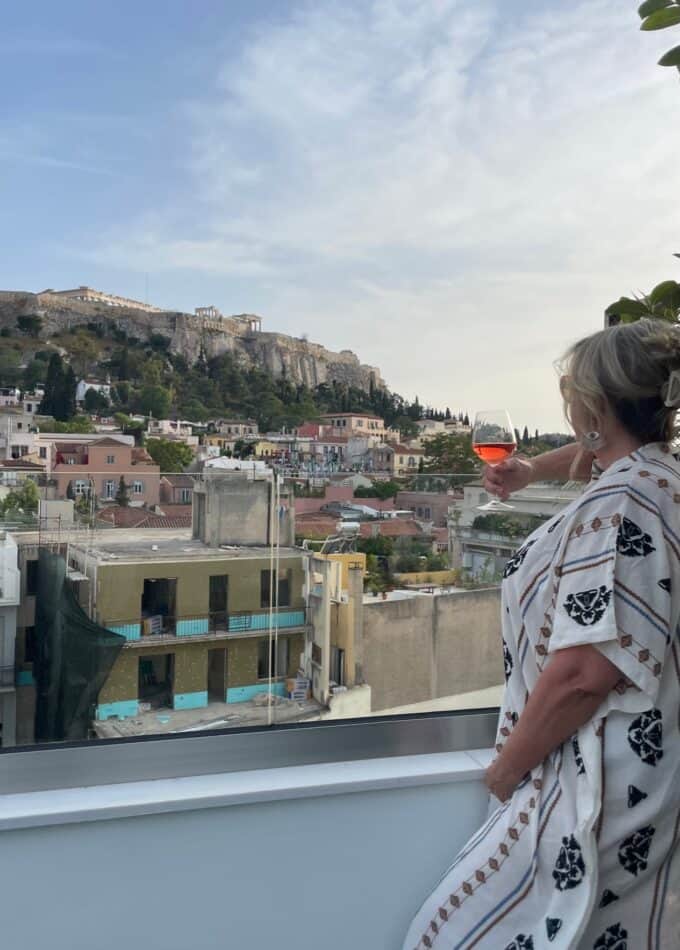sandra athens solo travel greece