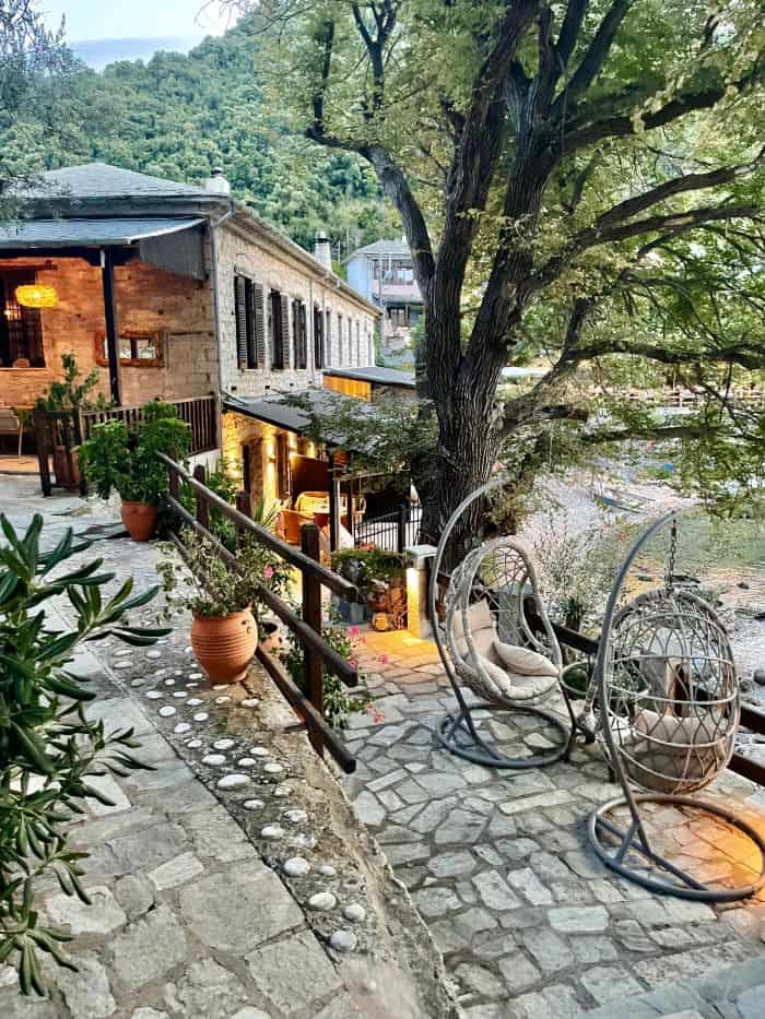 Cleopatras Miramare Damouchari romantic places in Greece