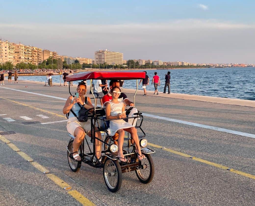 Thessaloniki esplanade bike