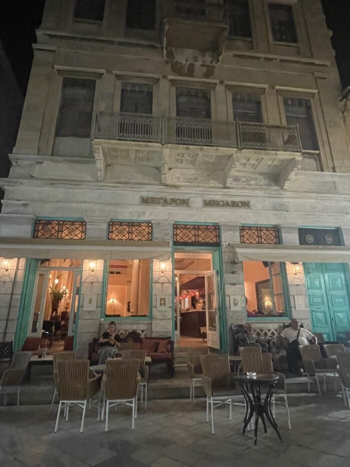 syros island taverna