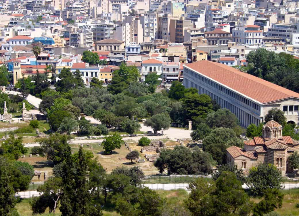 one day in athens