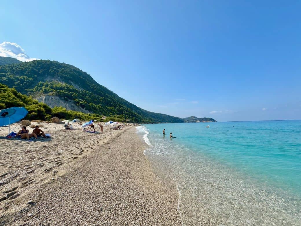 Paralia Pefkoulia Lefkada Beaches