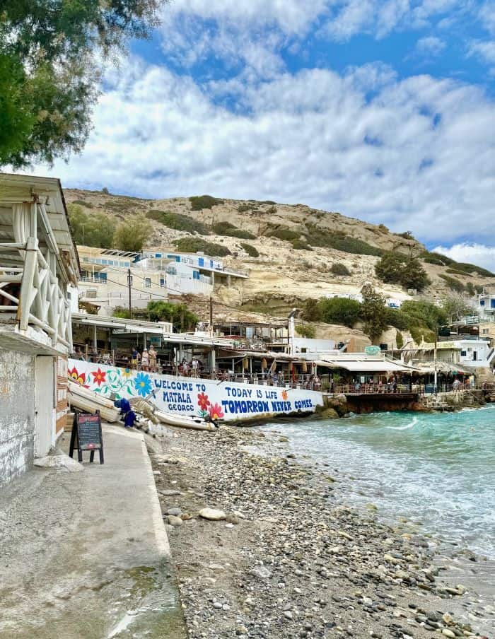 matala beach crete